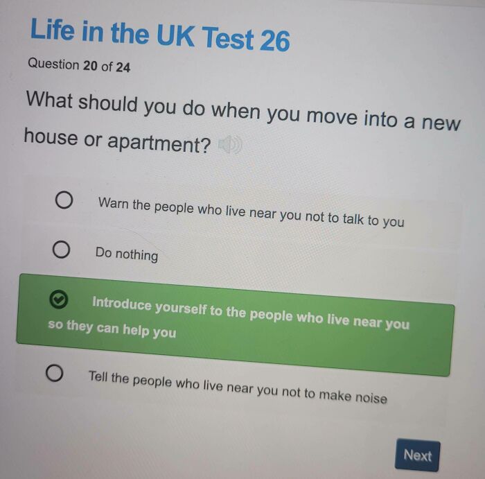 Friend Is Studying For Their Citizenship Test And I Have To Say We Both Thoroughly Disagree With This Answer