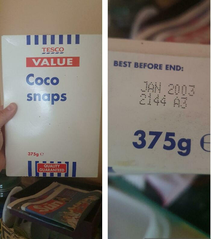 Found Sealed In My Nans Kitchen Cupboard