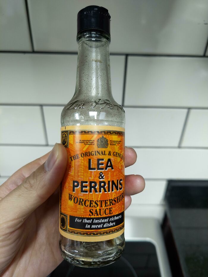 First Time Ever: Finished A Bottle Of Worcestershire Sauce, Before It Expires!