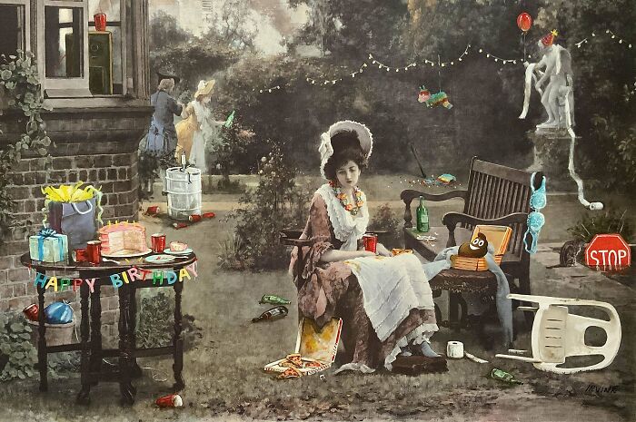 Party Aftermath~ Just Recently Completed This Piece... Enjoy!