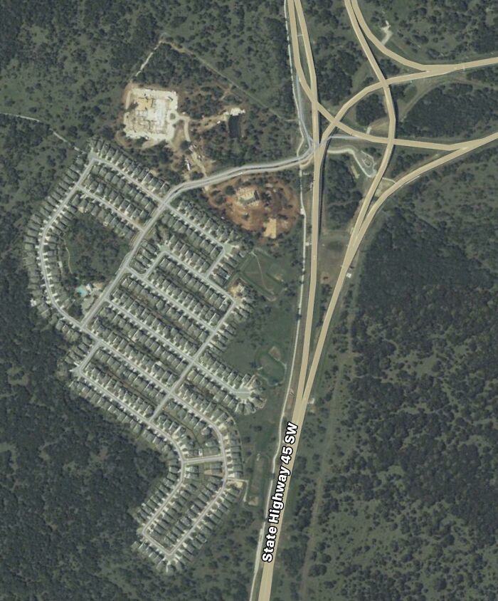 Enhorabuena, tu vecindario es una salida de la carretera (Austin, Texas)