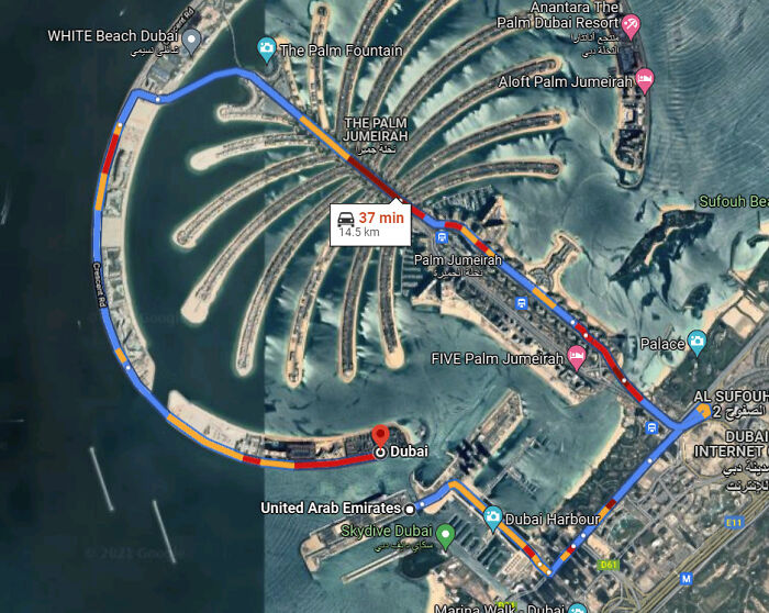 A Different Kind Of Suburban Hell. Dubai, UAE