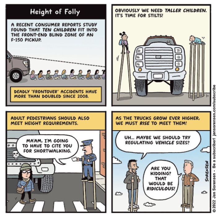 Height Of Folly (By Jen Sorensen)