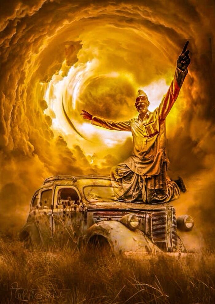 9 Surreal Images Inspired By The Journey To Pandharpur And The Holy Festival Of Vari Created By This Artist
