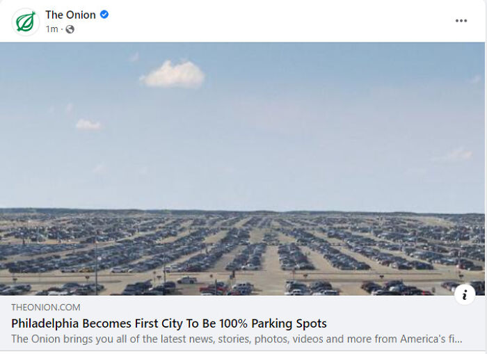 The Onion Strikes Again