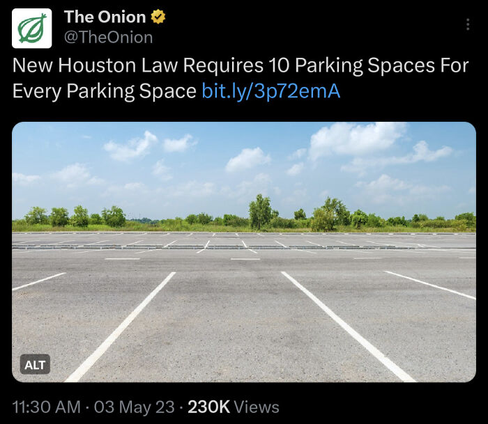 The Onion Strikes Again