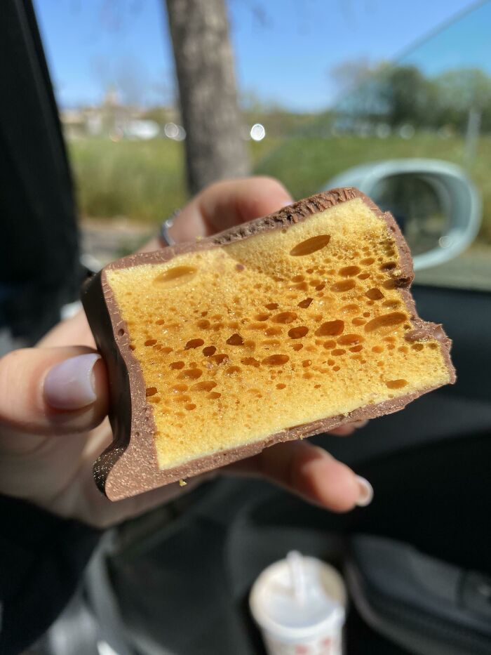 Chocolate Covered Honeycomb