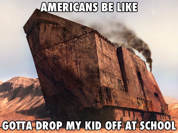 Won't Be Safe In Anything Weighing Less Than 4 Tons