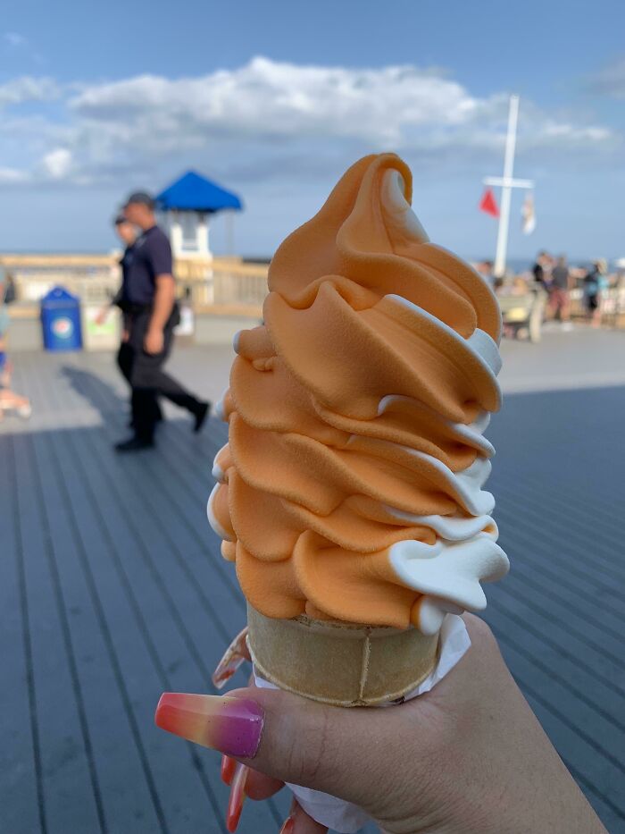 Orange Vanilla Soft Serve
