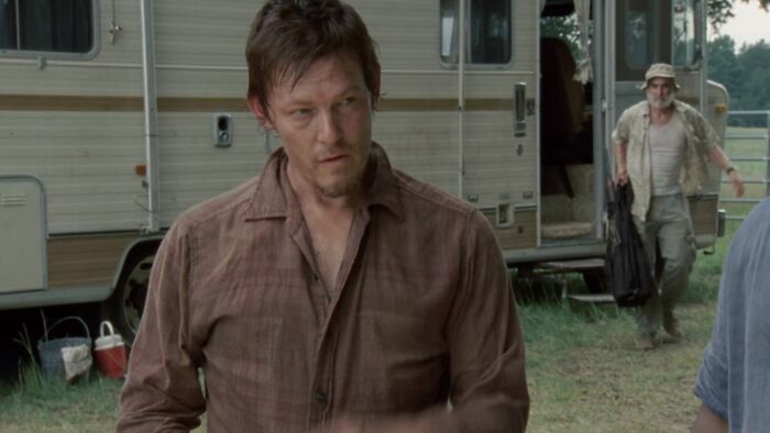 Daryl Dixon walking away