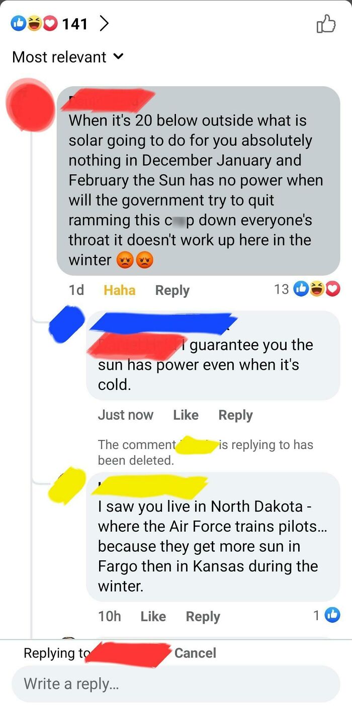 "The Sun Has No Power In The Winter."