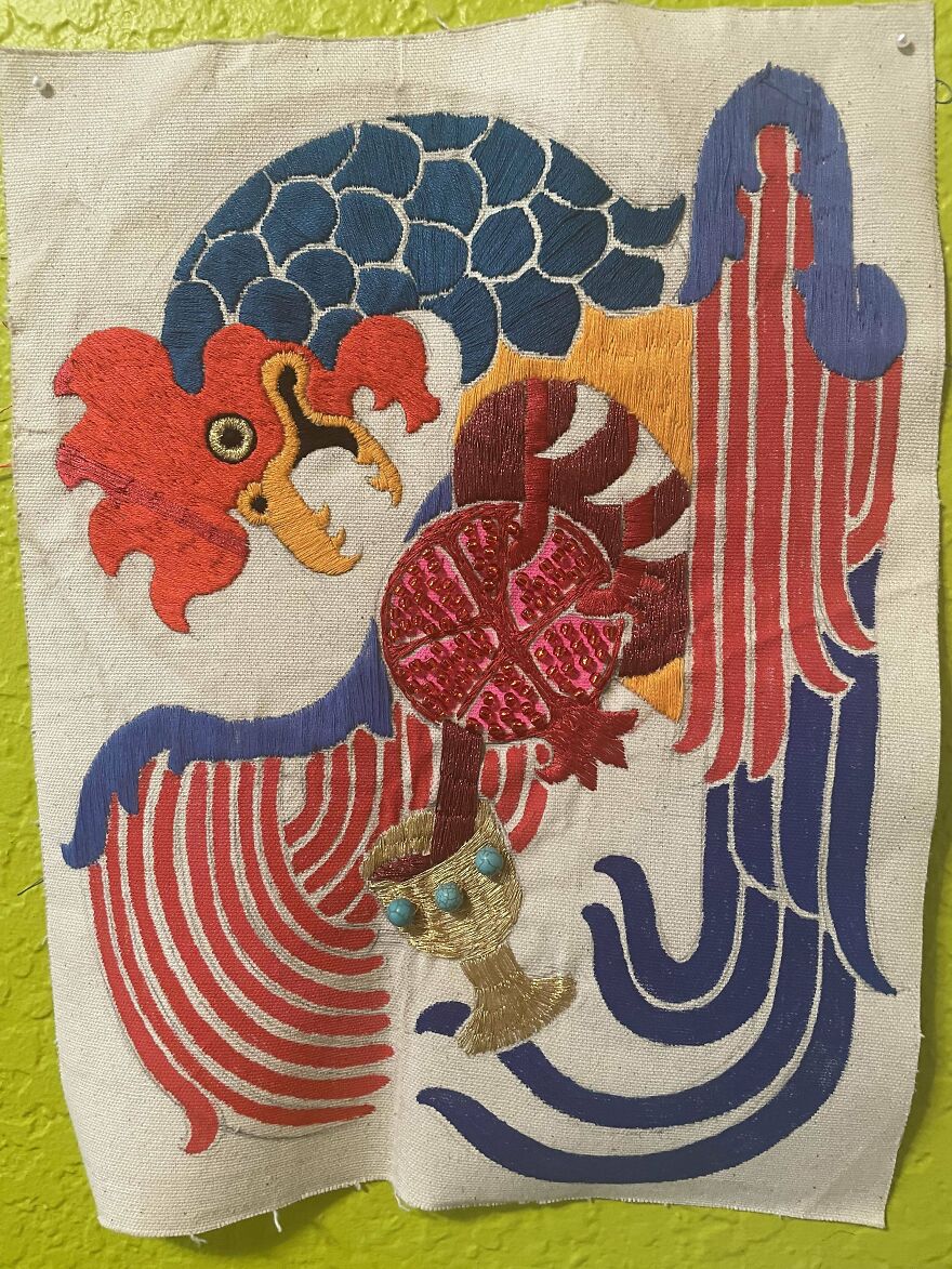 Wanted To Share A Piece I Did For A Highschool Project