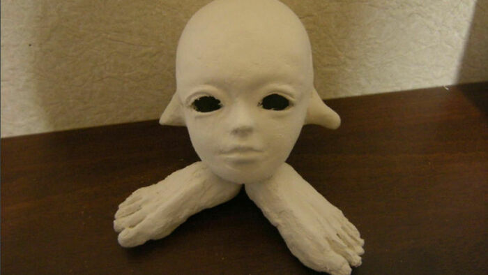 Realistic Kirby Sculpture