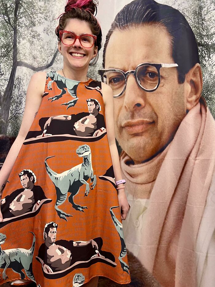The Most Amazing Jeff Goldblum Dress In Front Of My Jeff Goldblum Shower Curtain