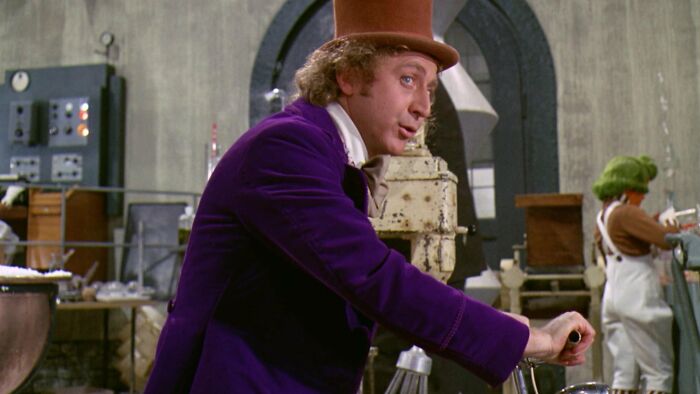W***y Wonka near the machine 