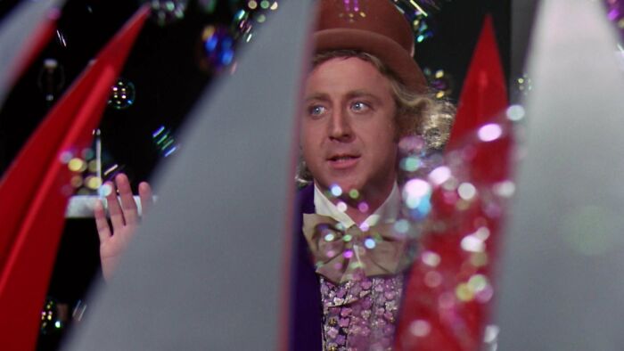 W***y Wonka in the bubbles