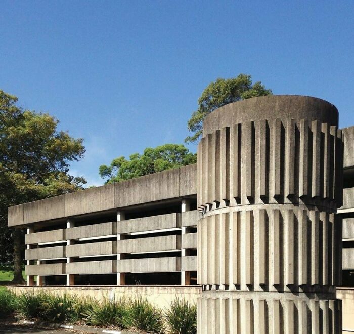 Former Avon Factory And Offices (1969) Frenchs Forest (Near Sydney), Australia Architectural Firm: Brown Brewer & Gregory Source: Https://Www.architects.nsw.gov.au/Download/Bhts/Bhts_2016_brutalist_project_sydney_glenn_harper.pdf