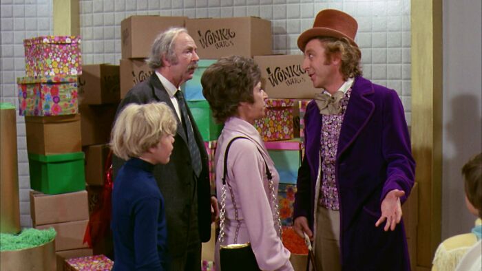 W***y Wonka talking with parents 