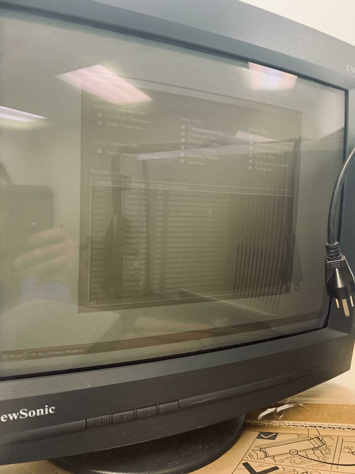 Someone Dropped This Off, Check That Screen Burn. It’s Off