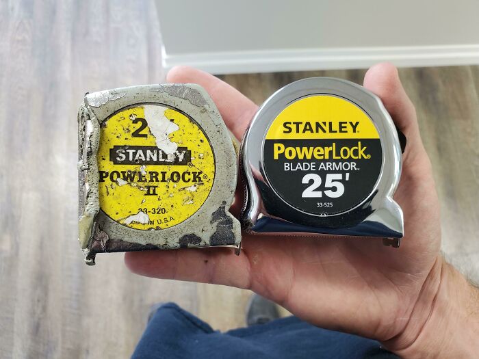 Old Tape Measure vs. New