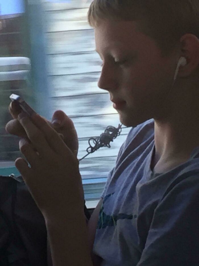 This Guys Headphone Situation