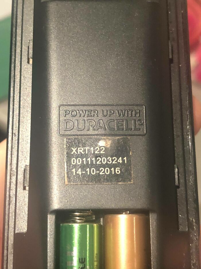 My TV Remote Has An Ad Moulded Into The Plastic