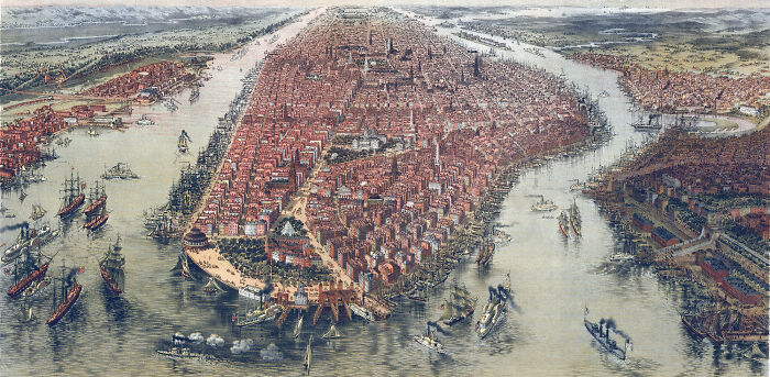 1860's New York City, United States Of America