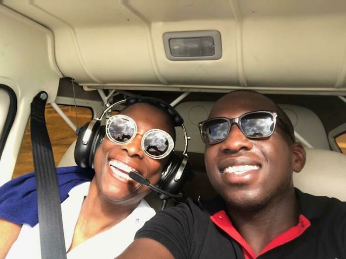 Flew My Mom As My First Passenger With My Ppl