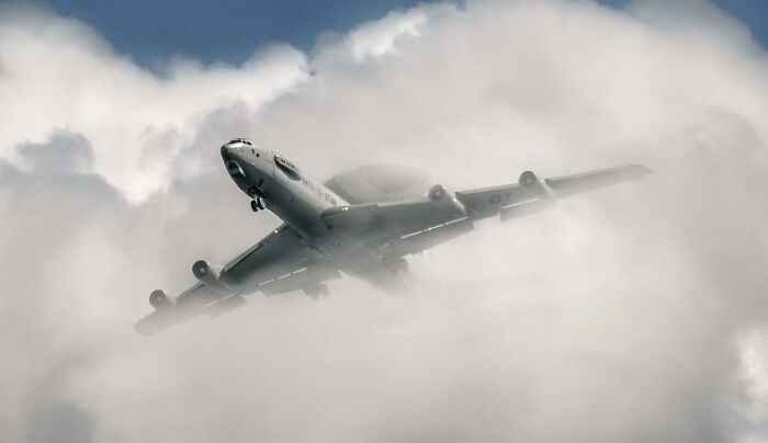 Awac Passing My House