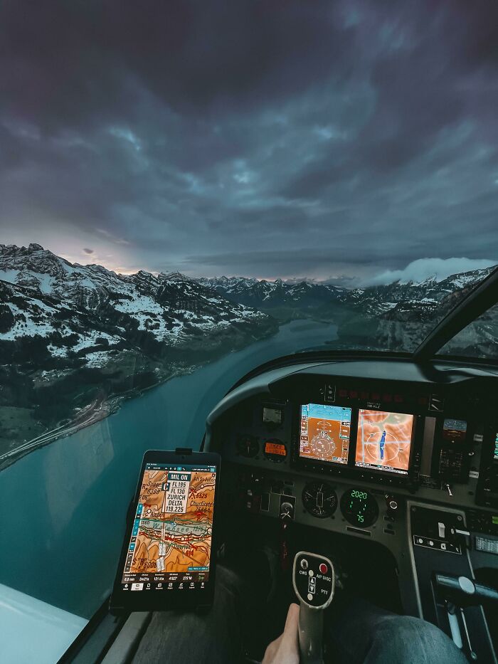 Flying The Last Leg Before Sunset With All That Drama In The Sky!