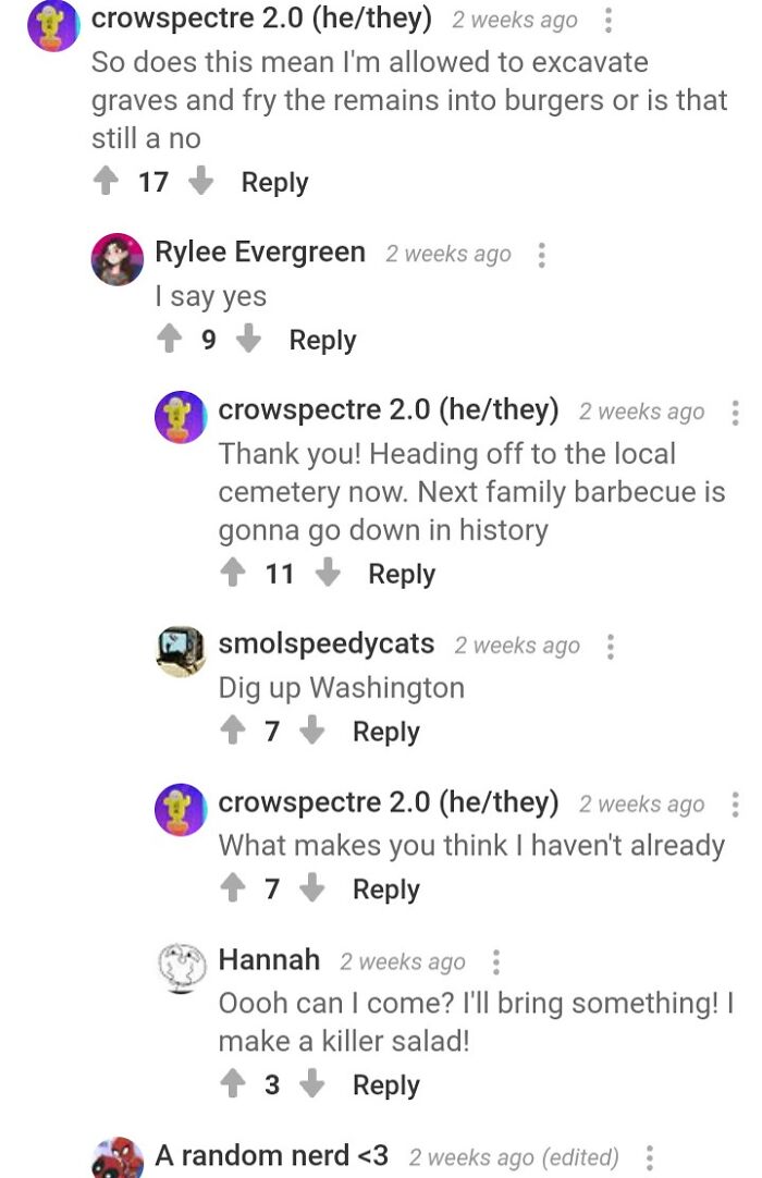 Fun Fact: A Group Of Crow's Is Called A Murder