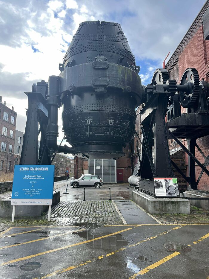 Behold This Giant Bessemer Converter
