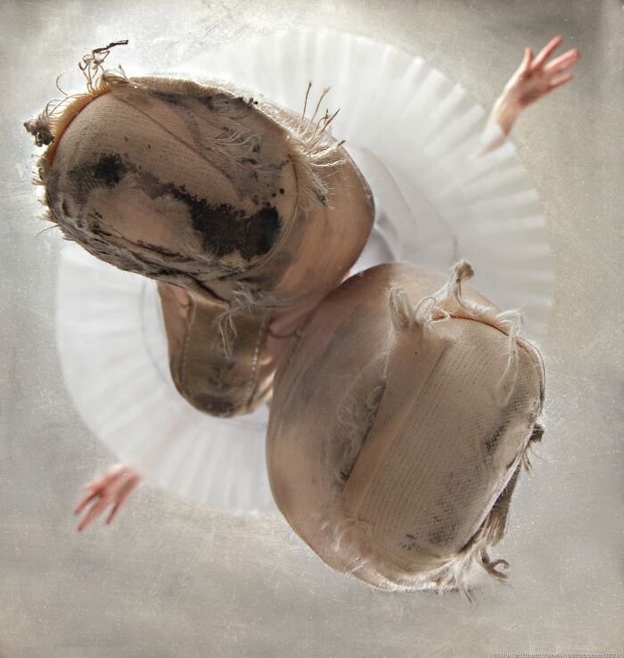 Dancing On Pointe Shoes