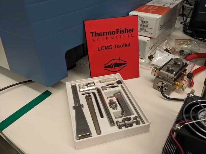 Specialized Lcms Tools In A Specialized 3D Printed Case