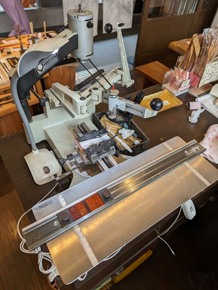 Japanese Engraving Machine For Chopsticks