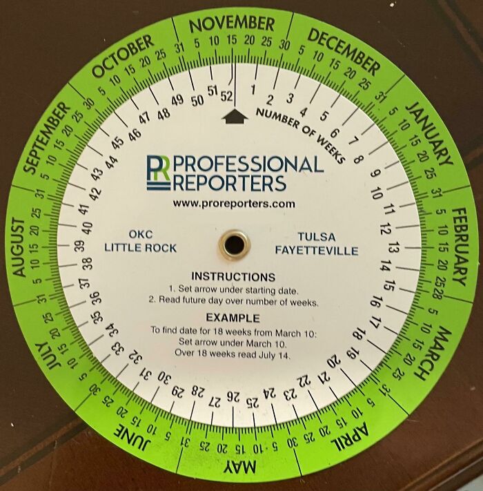 # Of Weeks From Date Calculator