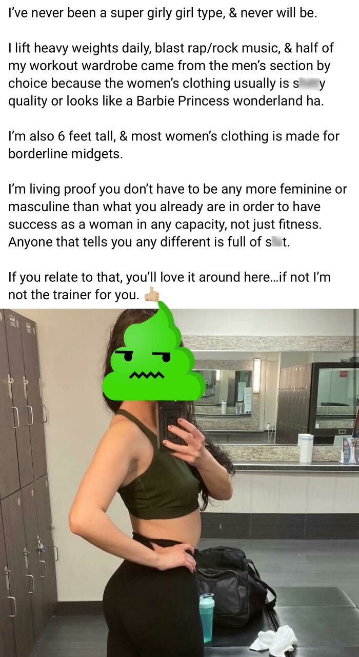 My Sports Bra Is From The Men’s Section