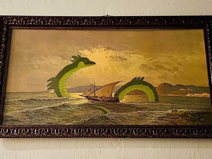 Found This Painting Laying Against A Dumpster