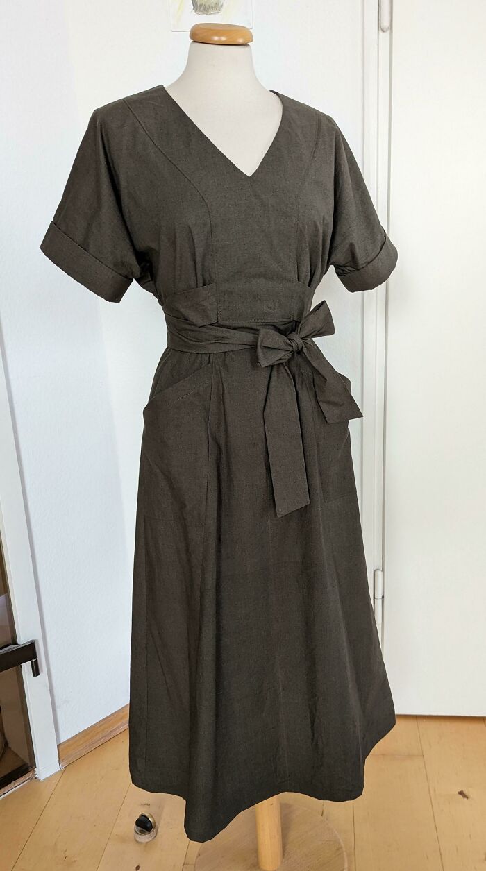 My Finished Tea House Dress! Now I Have To Wait Till It's Warm Enough To Wear It