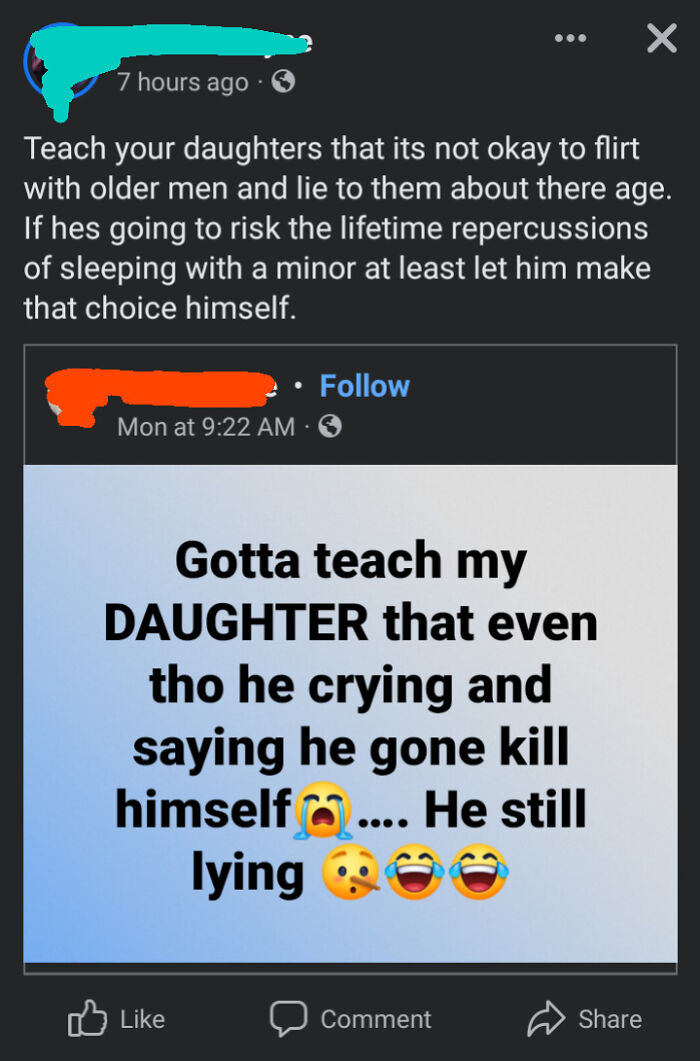 I Feel Like There's An Awful Story Behind This