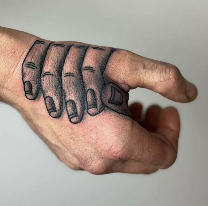 This Bro Shake Tattoo