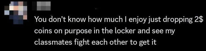 From One Of My Rich Classmates