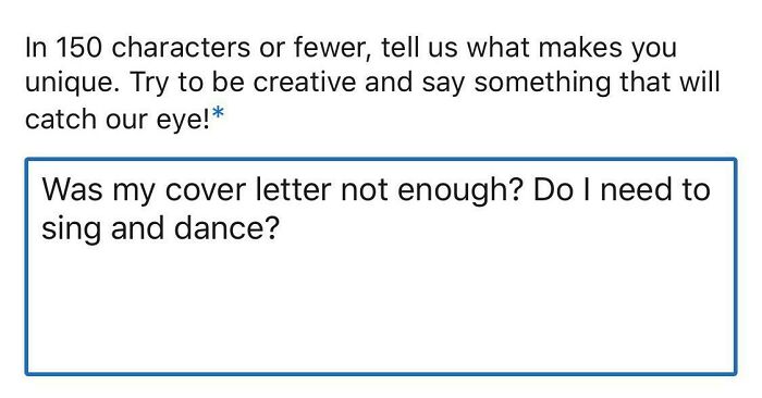 Something Tells Me I’m Not Going To Be Getting A Call Back
