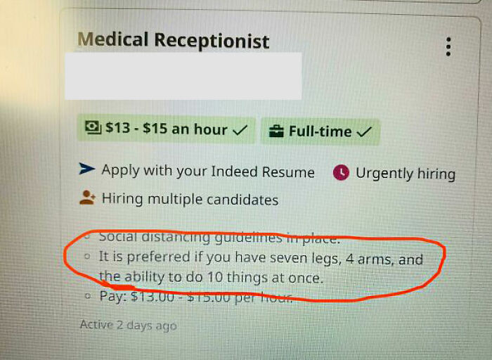 Anyone Have 7 Legs, 4 Arms And Capable Of Doing 10 Things At Once?! Asking For A Friend
