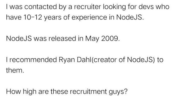 Time Travellers Required.