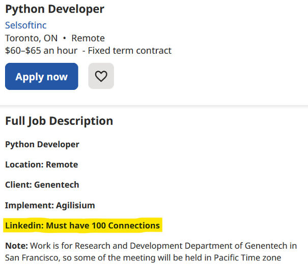 Why Is That A Requirement?