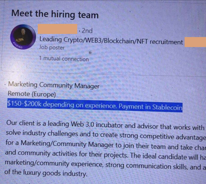 Interesting Form Of Payment You Got There