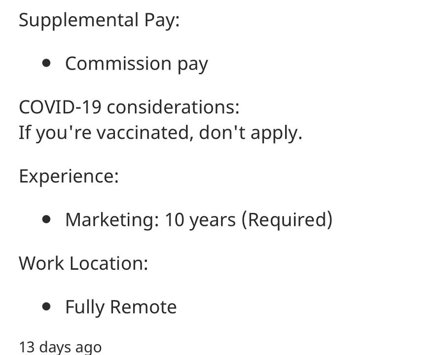 If You Have Made A Heathy Choice I Disagree With Don&rsquo;t Apply