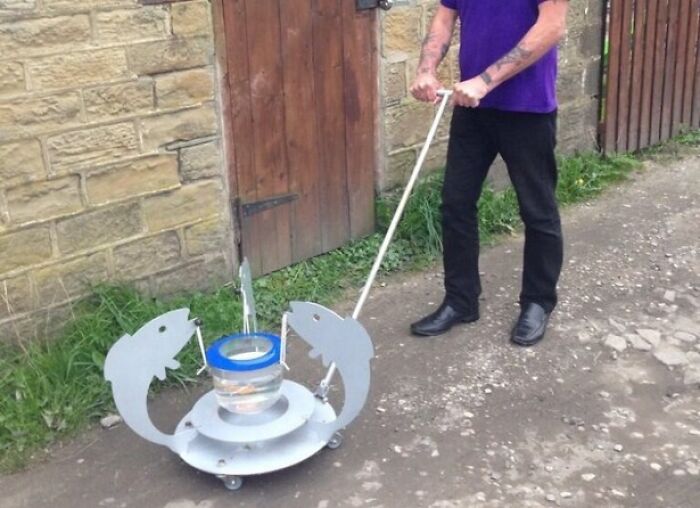 Take The Goldfish For A Walk