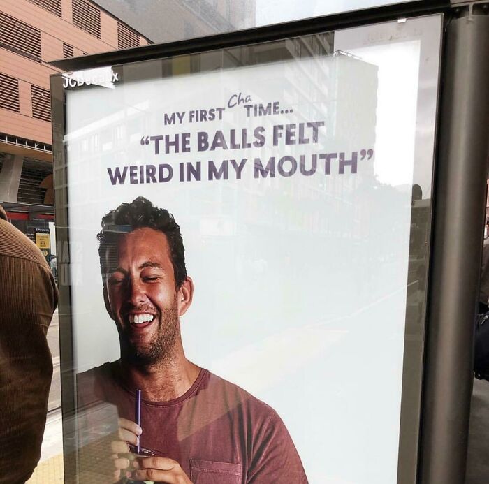 Ad For Bubble Tea In Sydney